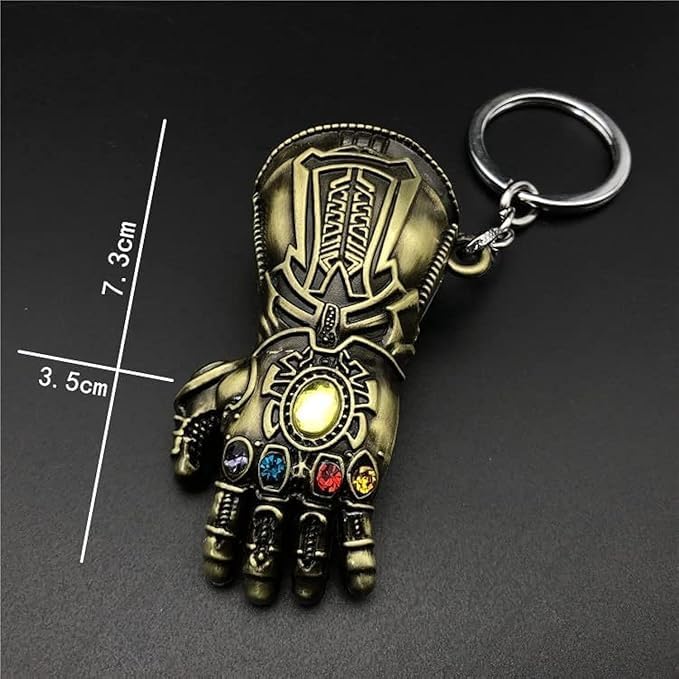 Blue Aura Catchy Marvel Avengers Thor'S Love And Thunder Thor Hammer Pewter Mjolnir Anti-Rust Metal Keychain & Keyring For Men, Women,Bike & Car