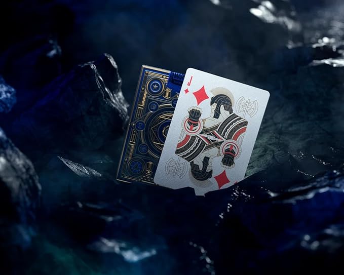 MilesMagic Theory11 Avengers Infinity Saga Playing Cards Limited Edition Marvel Series Poker Collectible Deck (Blue)