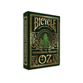Bicycle Wizard of Oz Playing Cards, Oz Inspired Playing Card Deck, Emerald and Gold, 1 Deck