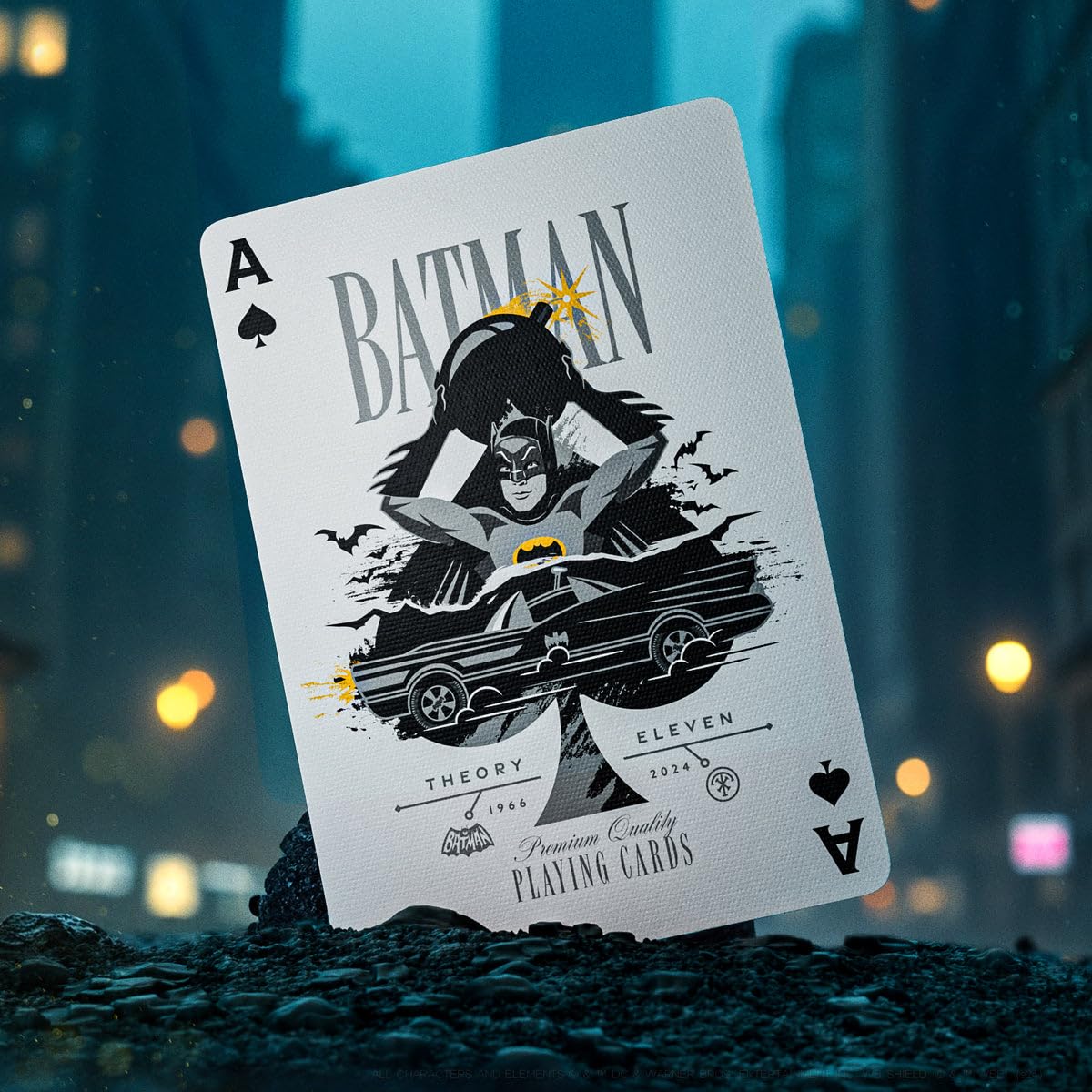 MilesMagic Theory11 Batman 85th Anniversary Playing Card Game Very Limited Edition The Dark Knight Poker Collectible Rare Deck by Theory11