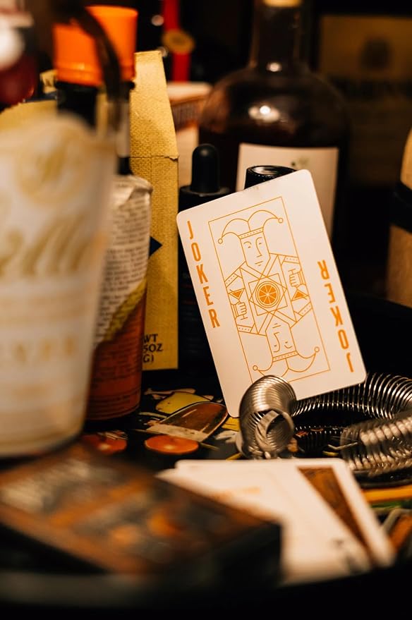 Bicycle Cocktail Playing Cards, Includes 52 Cocktail Recipes Featuring Old Fashioned, Margarita, Moscow Mule